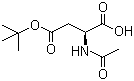 N-Acetyl-L-aspartic acid 4-tert-butyl ester molecular structure (CAS 117833-18-8)