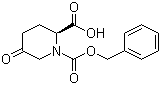(2S)-5-Oxo-1,2-piperidinedicarboxylic acid 1-benzyl ester molecular structure (CAS 117836-14-3)
