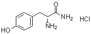 structure of CAS# 117888-79-6, D-Tyrosinamide hydrochloride