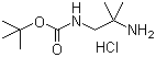 1-N-Boc-2-methylpropane-1,2-diamine  molecular structure (CAS 1179361-35-3)