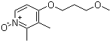4-(3-Methoxypropoxy)-2,3-dimethylpyridine-N-oxide molecular structure (CAS 117977-18-1)