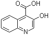结构式 CAS# 118-13-8, 3-羟基喹啉-4-甲酸