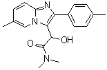 alpha-Hydroxyzolpidem molecular structure (CAS 118026-14-5)