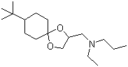 Spiroxamine molecular structure (CAS 118134-30-8)