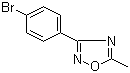 3-(4-Bromophenyl)-5-methyl-1,2,4-oxadiazole molecular structure (CAS 118183-92-9)