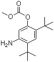 结构式 CAS# 1182822-31-6, 碳酸 5-氨基-2,4-双(叔丁基)苯甲酯