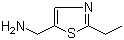 2-Ethyl-5-thiazolemethanamine molecular structure (CAS 1183523-89-8)