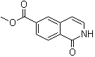 1,2-Dihydro-1-oxo-6-isoquinolinecarboxylic acid methyl ester molecular structure (CAS 1184920-35-1)