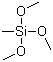 甲基三甲氧基硅烷分子结构 (CAS 1185-55-3)