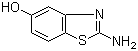 2-Amino-5-hydroxybenzothiazole molecular structure (CAS 118526-19-5)