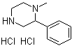 1-Methyl-2-phenylpiperazine hydrochloride molecular structure (CAS 1185293-45-1)