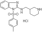 1-[(4-Methylphenyl)sulfonyl]-N-(3-piperidinylmethyl)-1H-benzimidazol-2-amine hydrochloride molecular structure (CAS 1185308-14-8)
