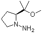 structure of CAS# 118535-61-8, (S)-(-)-1-Amino-2-(1'-methoxy-1'-methylethyl)pyrrolidine