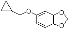 5-(Cyclopropylmethoxy)benzodioxole molecular structure (CAS 1185836-73-0)