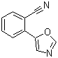 structure of CAS# 1186127-13-8, 2-(5-Oxazolyl)benzonitrile