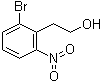 结构式 CAS# 118665-02-4, 2-溴-6-硝基苯乙醇