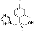 2-(2,4-Difluorophenyl)-3-(1H-1,2,4-triazol-1-yl)-1,2-propanediol molecular structure (CAS 118689-07-9)