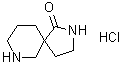structure of CAS# 1187173-43-8, 2,7-Diazaspiro[4.5]decan-1-one hydrochloride (1:1)