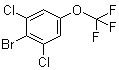 结构式 CAS# 118754-55-5, 2-溴-1,3-二氯-5-(三氟甲氧基)苯
