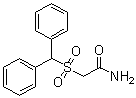 structure of CAS# 118779-53-6, 2-(Benzhydrylsulfonyl)acetamide;CRL 41056
