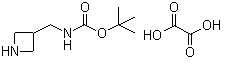 tert-Butyl (azetidin-3-ylmethyl)carbamate oxalate molecular structure (CAS 1187929-81-2)