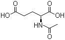 结构式 CAS# 1188-37-0, N-乙酰-L-谷氨酰胺
