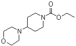 4-(4-Morpholinyl)-1-piperidinecarboxylic acid ethyl ester molecular structure (CAS 1188331-39-6)