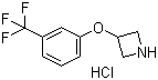 3-[3-(Trifluoromethyl)phenoxy]azetidine hydrochloride molecular structure (CAS 1188374-88-0)