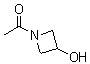 structure of CAS# 118972-96-6, 1-(3-Hydroxyazetidin-1-yl)ethan-1-one