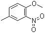 4-甲基-2-硝基苯甲醚分子结构 (CAS 119-10-8)