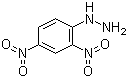 2,4-Dinitrophenylhydrazine molecular structure (CAS 119-26-6)