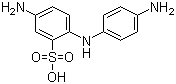 4,4'-二氨基二苯胺-2-磺酸分子结构 (CAS 119-70-0)