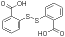 structure of CAS# 119-80-2, 2,2'-Dithiosalicylic acid;2,2'-Dithiodibenzoic acid