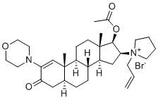 1,2-Dehydro-3-oxo Rocuronium Bromide molecular structure (CAS 1190105-67-9)