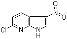 6-Chloro-3-nitro-1H-pyrrolo[2,3-b]pyridine molecular structure (CAS 1190309-92-2)