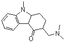 3-[(Dimethylamino)methyl]-1,2,3,4a,9,9a-hexahydro-9-methyl-4H-carbazol-4-one molecular structure (CAS 119053-89-3)