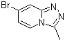 structure of CAS# 1190927-76-4, 7-Bromo-3-methyl-1,2,4-triazolo[4,3-a]pyridine