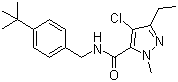 Tebufenpyrad molecular structure (CAS 119168-77-3)