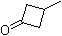 structure of CAS# 1192-08-1, 3-Methylcyclobutanone;3-Methyl-1-cyclobutanone