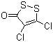 二氯-1,2-二硫环戊烯酮分子结构 (CAS 1192-52-5)