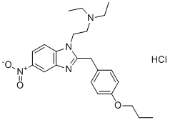 Protonitazene hydrochloride molecular structure (CAS 119276-01-6)