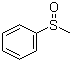 Methyl phenyl sulfoxide molecular structure (CAS 1193-82-4)