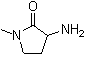 结构式 CAS# 119329-48-5, 3-氨基-1-甲基吡咯烷-2-酮