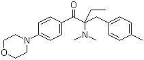 structure of CAS# 119344-86-4, Keycure 8179;2-(4-Methylbenzyl)-2-(dimethylamino)-1-(4-morpholinophenyl)butan-1-one; Irgacure 379