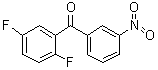 (2,5-Difluorophenyl)(3-nitrophenyl)methanone molecular structure (CAS 1193512-72-9)