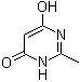structure of CAS# 1194-22-5, 6-Hydroxy-2-methylpyrimidin-4(3H)-one;4,6-Dihydroxy-2-methylpyrimidine; NSC 9317