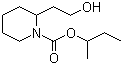 structure of CAS# 119515-38-7, Icaridin;Picaridin; sec-Butyl 2-(2-hydroxyethyl)piperidine-1-carboxylate
