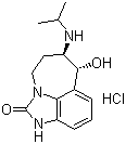 盐酸齐帕特罗分子结构 (CAS 119520-06-8)