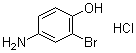 4-Amino-2-bromophenol hydrochloride (1:1) molecular structure (CAS 1195675-45-6)