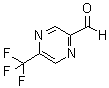 5-(Trifluoromethyl)-2-pyrazinecarboxaldehyde molecular structure (CAS 1196151-36-6)